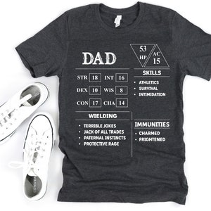 dungeons and dragons dad shirt