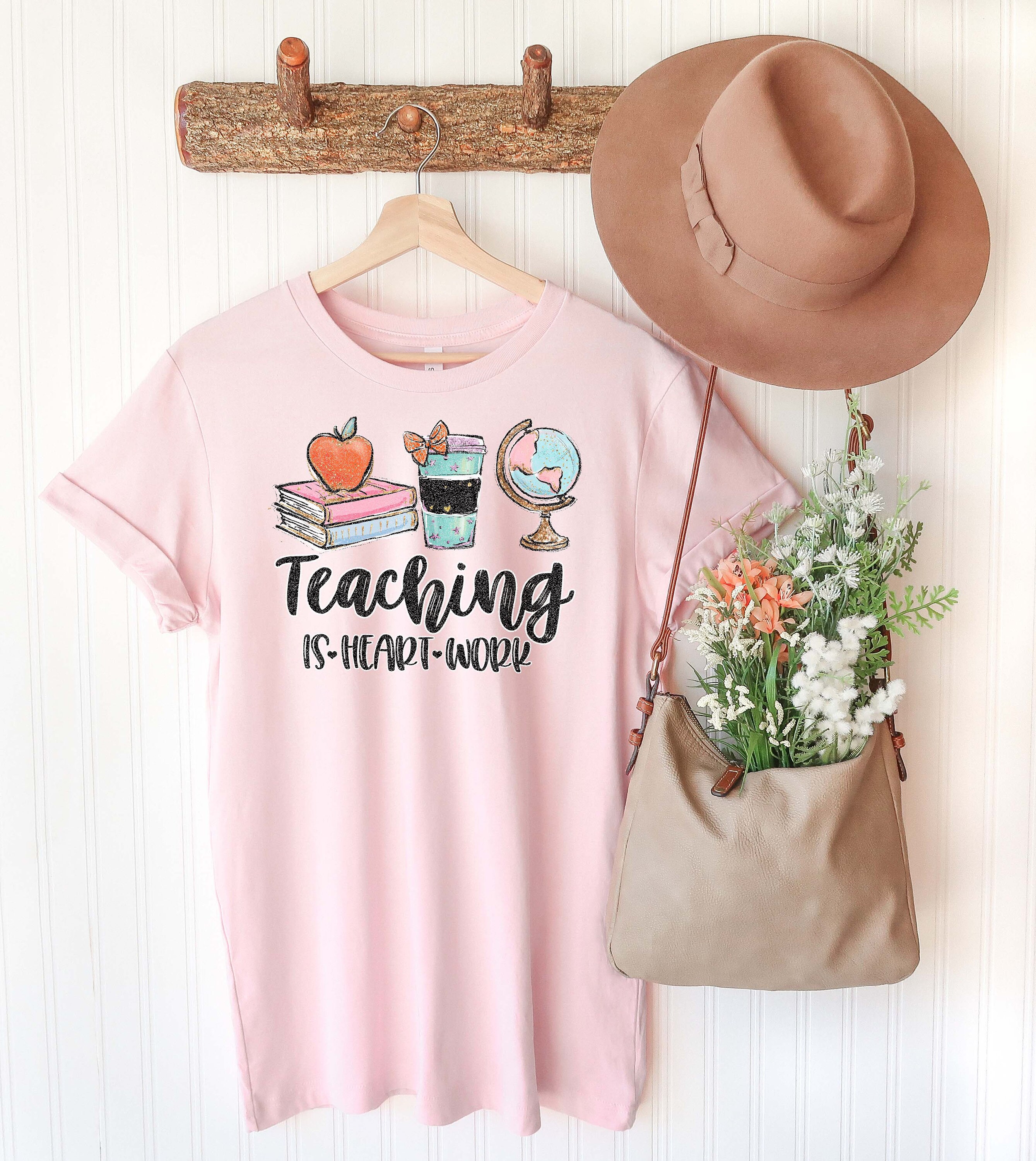 Teachers Shirt Teaching is A Heart Work 