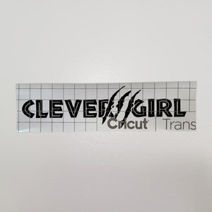 Clever Girl Jurassic Park decal - permanent die-cut vinyl