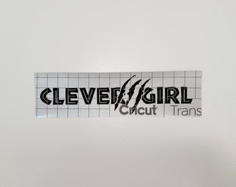 Clever Girl Jurassic Park decal - permanent die-cut vinyl
