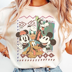 Vintage Mickey &Co 1928 Png, Mouse And Friends png, Vintage Magic Kingdom png, Disneyworld png, Family Trip png, Digital File Download