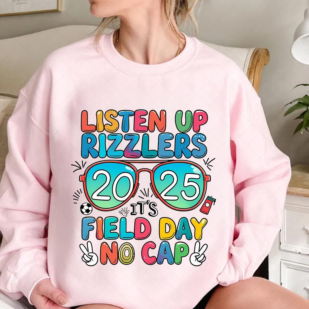 Listenup Rizzlers Listen up Rizzlers It's Field Day No Cap PNG, Field Day Sports PNG, Let ...