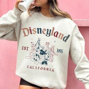 Retro Disneyland California PNG, Disneyland Est 1955 PNG, Mickey And Friends PNG, Disneyland png, cute disney png, disney shirts, disney png