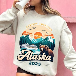 Cruisin_ Toghether Alaska 2025 Summer Png, Alaska Cruise Team , Alaska Vacation , Family Cruise , Alaska Cruise Squad