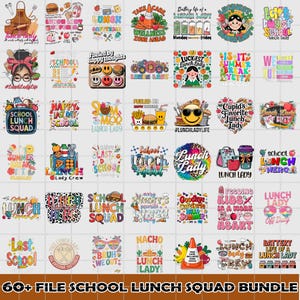 60+ File School Lunch Squad Bundle Png, Cafeteria Squad Workers Png, Funny Cafeteria Workers Png,Teacher Life Png,Cafeteria Lunch Lady files