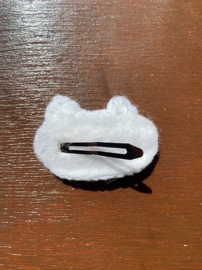 Crochet Handmade Hair Clips Lovely Cat Bear Rabbit Etsy