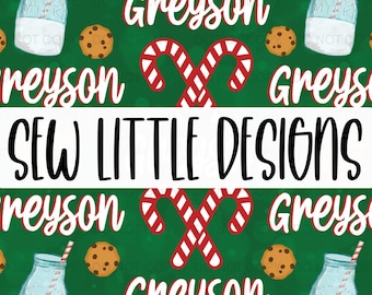 Name File - Green Milk Cookies - Digital Download