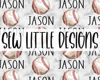 Name File - Baseball - Digital Download