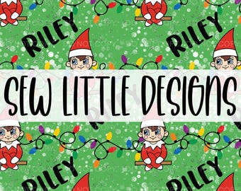 Name File - Elfie Lights - Digital Download