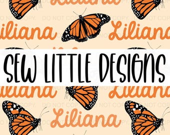 Name File - Monarch Butterflies - Digital Download