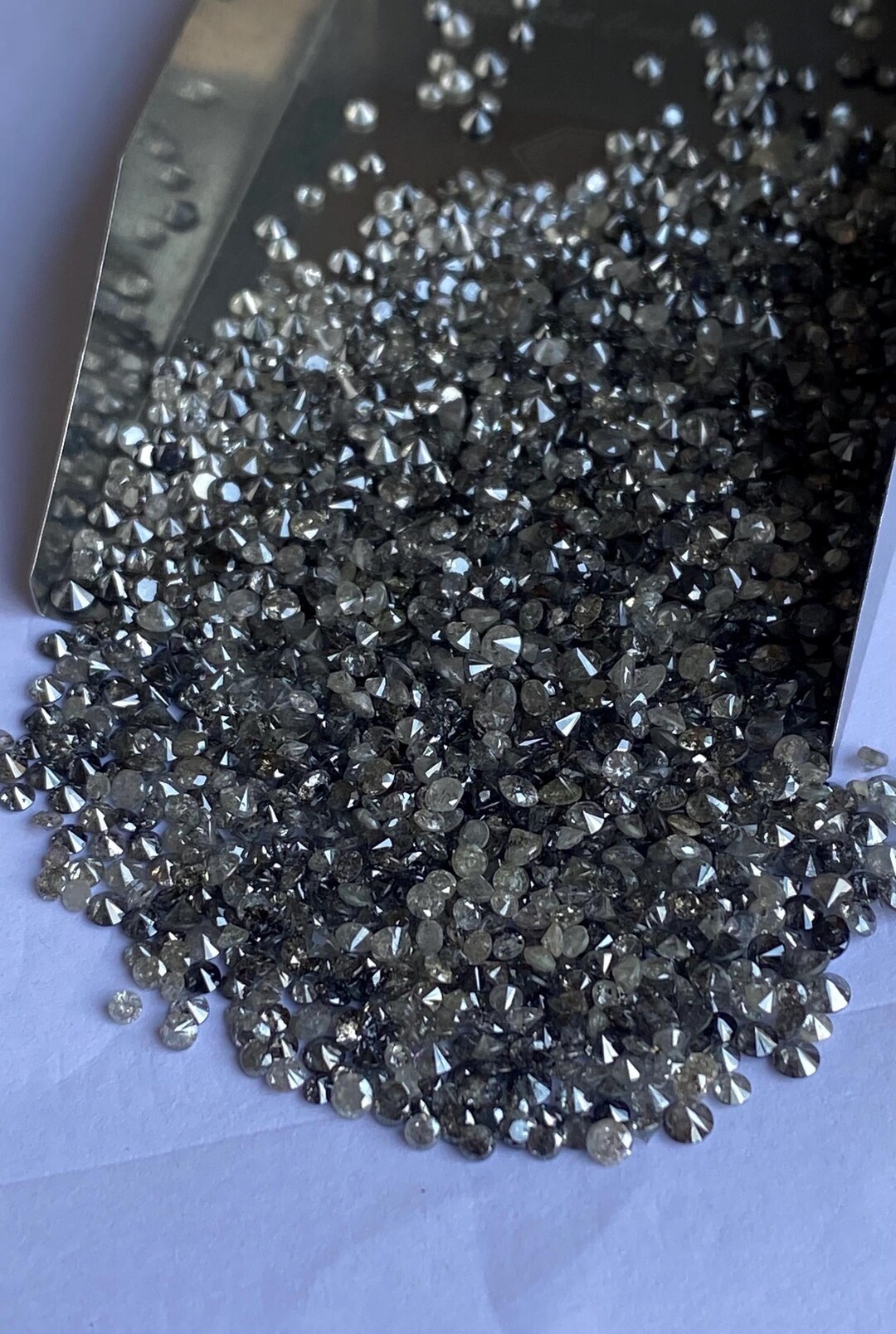 Natural Diamond Lot - 1.00+ Carat Mix | 2.0* 2.5 MM | Round Brilliant ...