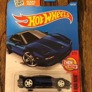 Hot Wheels 2016 Super Treasure Hunt Blue &#39;90 Acura NSX