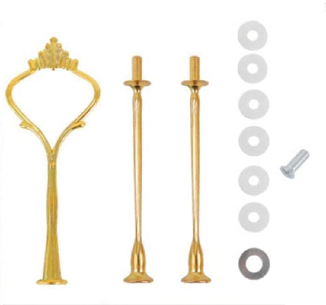 Tiered Tray Hardware 3 Sets in Gold Etsy