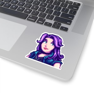 Stardew Valley Sticker - Abigail | Stardew Valley Merch | Stardew Valley Gift, Art, Decor of Character from the Stardew Valley Game
