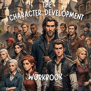 Beginner&#39;s Writing Guide: Character Workbook | Digital and Printable Writing Workbook, Character Profile, Writing Tips & Tricks