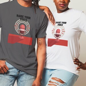 Raise Your Voice Shirt, Black Lives Matter Shirt, Unity Shirt, Equality Shirt, Unisex Shirt