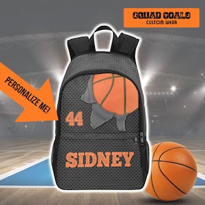 Sac à dos de basket-ball personnalisé pour enfants cartable de sport pour enfants cartable de basket-ball personnalisé avec nom de joueur sac de sport pour enfants