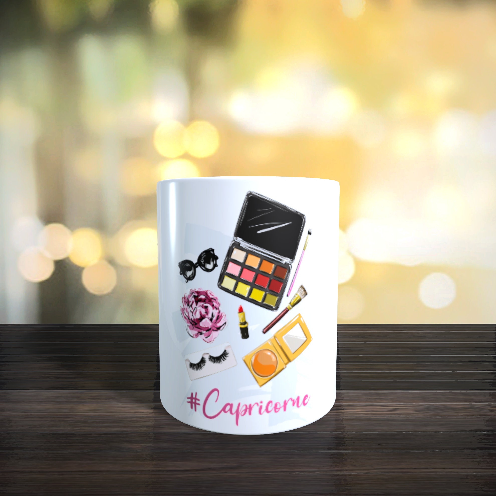 Mug Signe Du Zodiaque Capricorne, Mug Astrologie, Tasse Personnalisé