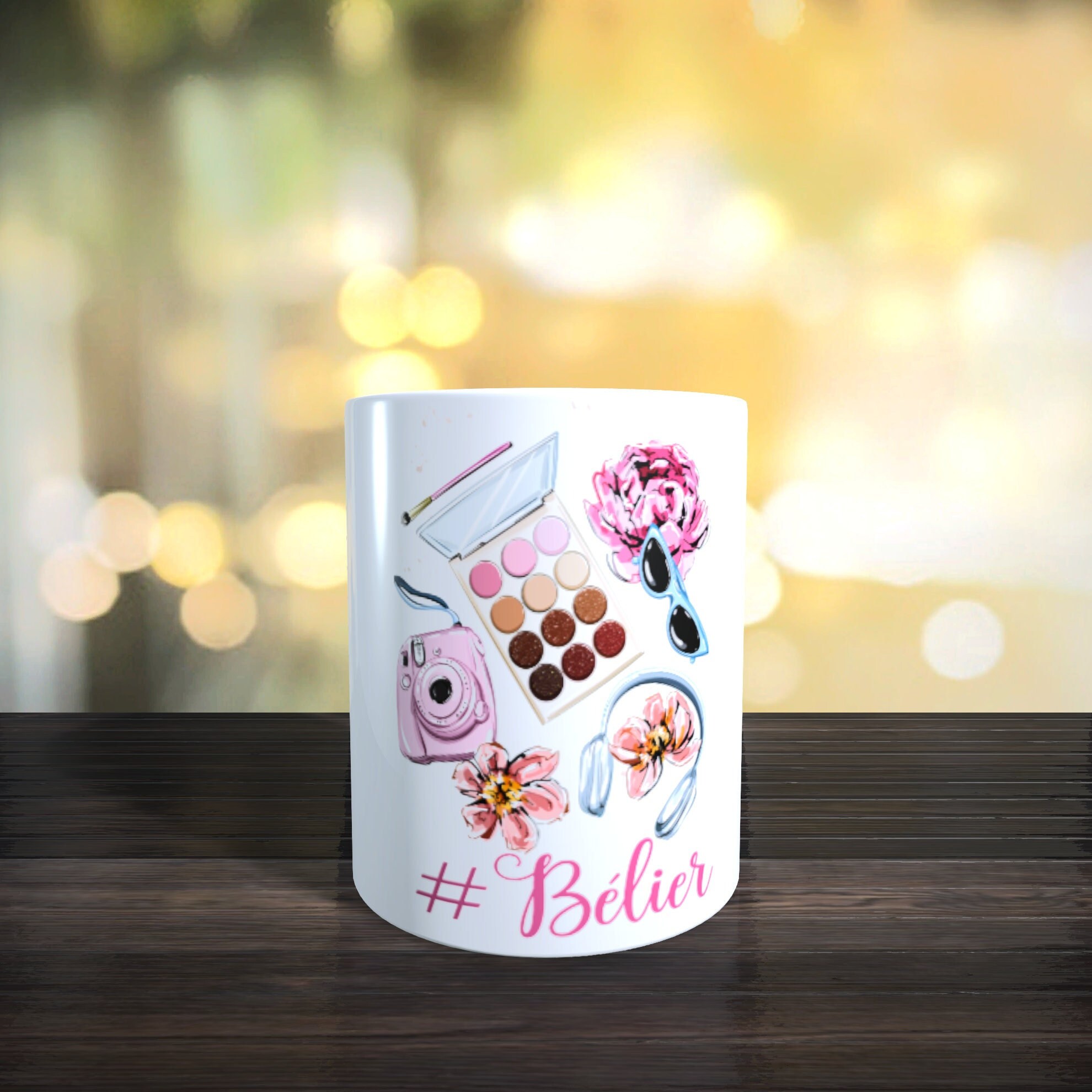 Mug Signe Du Zodiaque Bélier, Mug Astrologie, Tasse Personnalisé