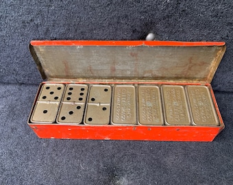 Vintage Advertising Domino set for Franklin’s Cutty Shagg Tobacco