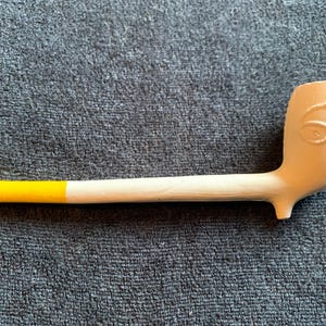 Vintage rare unused 19th century Staffordshire Knot finish clay Pipe