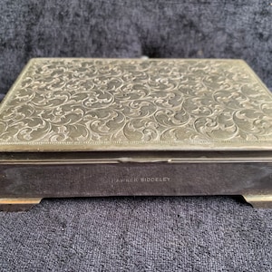 Portasigarette placcato vintage Hawker Siddeley