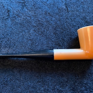 Vintage used Plastic Estate pipe by GBD Factory France