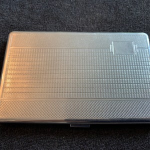 Vintage Silver plated Cigarette case by Kingcraft