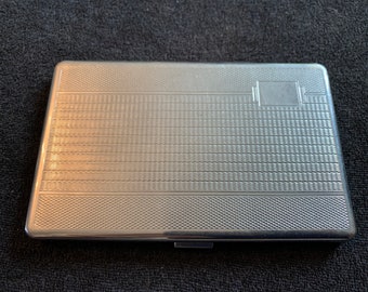 Vintage Silver plated Cigarette case by Kingcraft