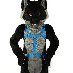 Furry Harness Etsy