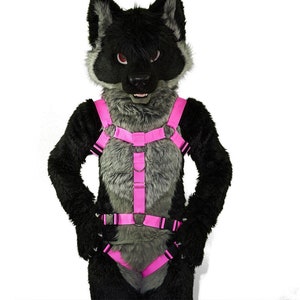 Reindeer Harness with Leg-Straps VER. 2 | Furry harness fursuit harness