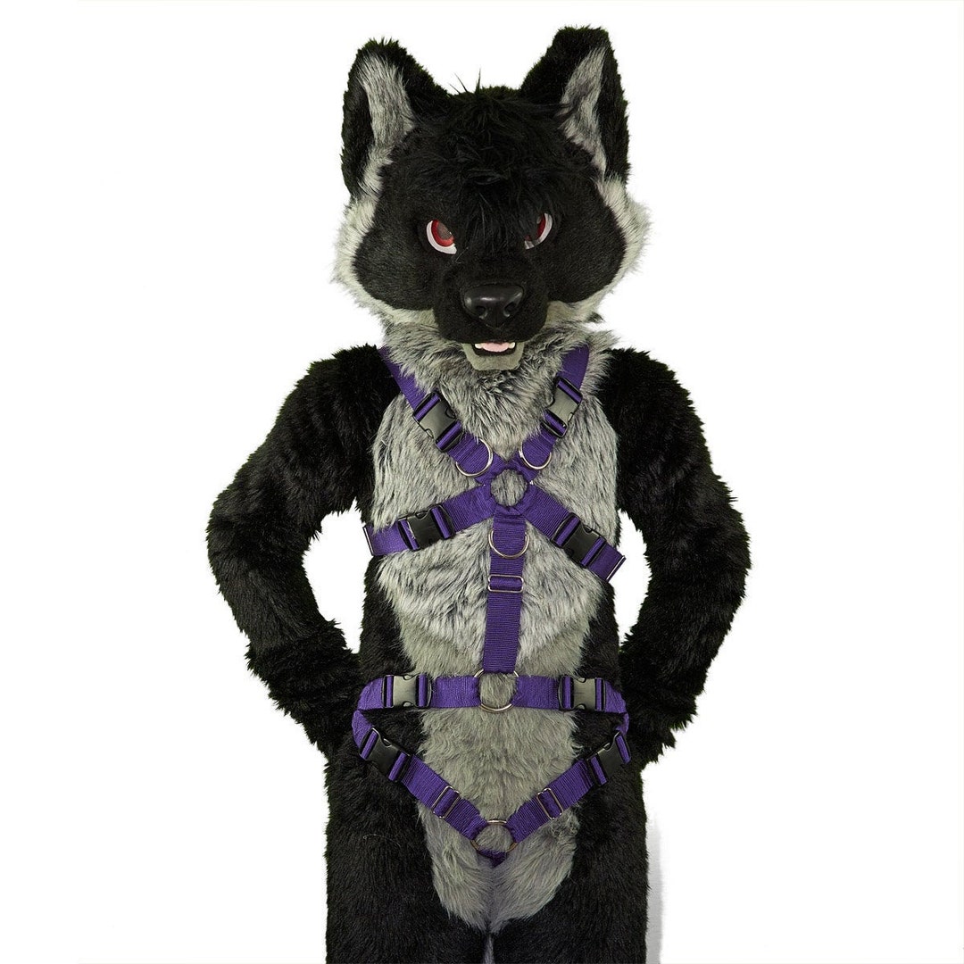 Standard Body Harness With Crotch Straps VER.2 Furry Harness Fursuit