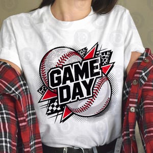 Game Day Baseball PNG, Retro Checkered Baseball Png, Baseball Mama Png, Baseball Mom Png, Leopard Baseball Coquette, sublimation design