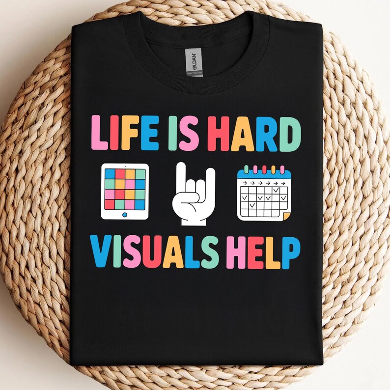 Life is Hard Visual Support PNG: Educational Clipart (digital Download ...