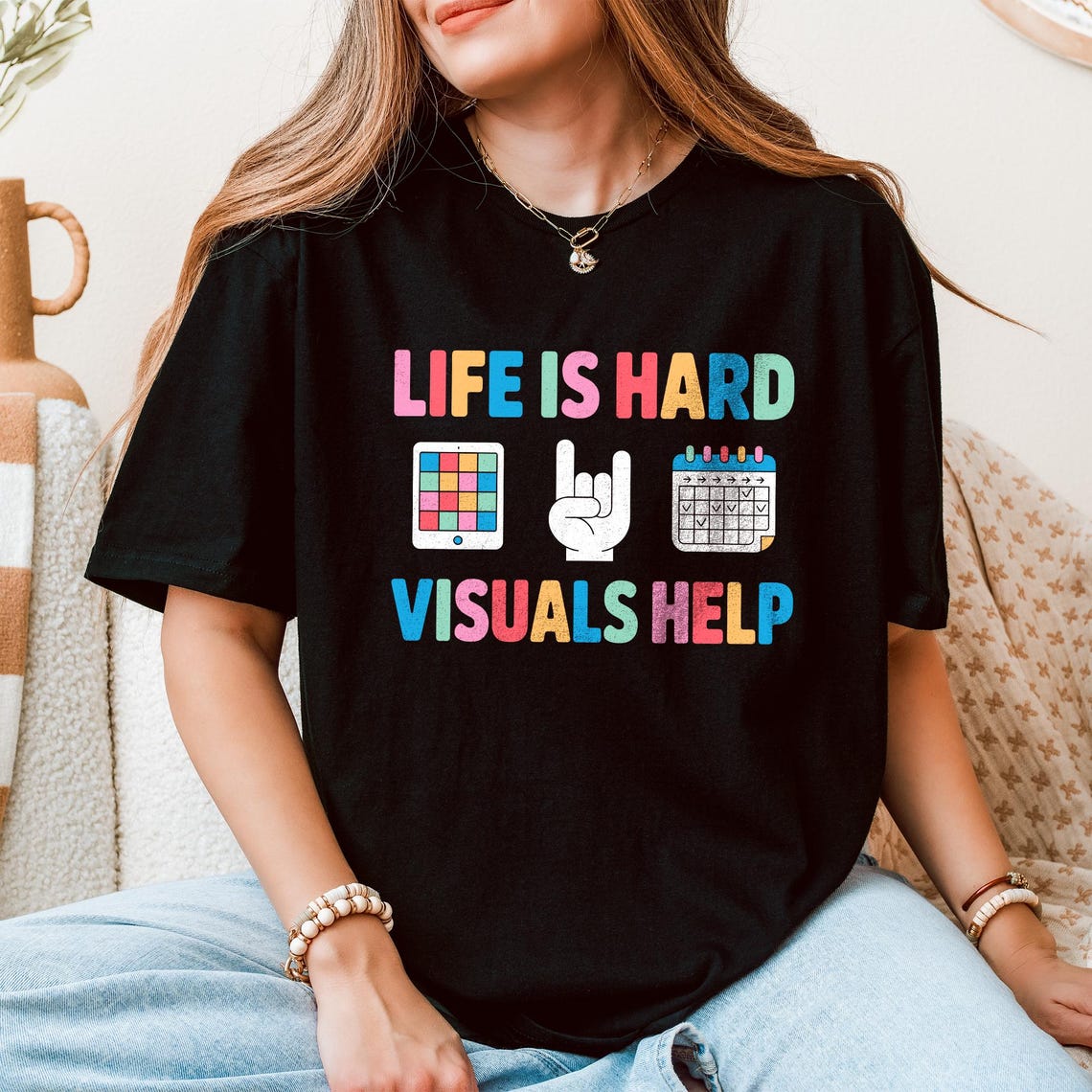 Life is Hard Visual Support PNG: Educational Clipart (digital Download ...