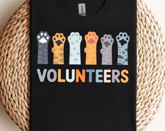 Cat Rescue Volunteer PNG: Animal Shelter Supporter Gift (Digital Download)