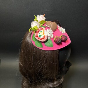 Macaron Fascinator - Etsy display picture 1