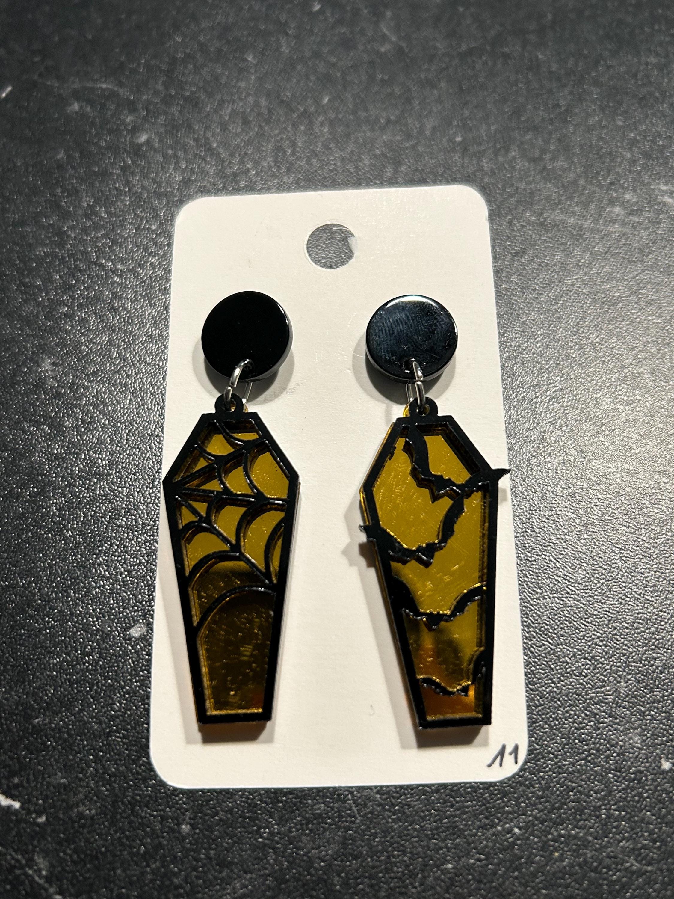 Boucles D'oreilles Pendantes En Acrylique Pour Femme Et Fille