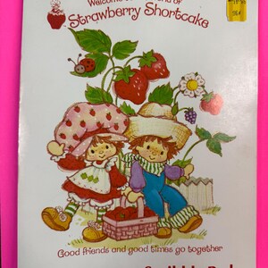 Strawberry shortcake scribble pad