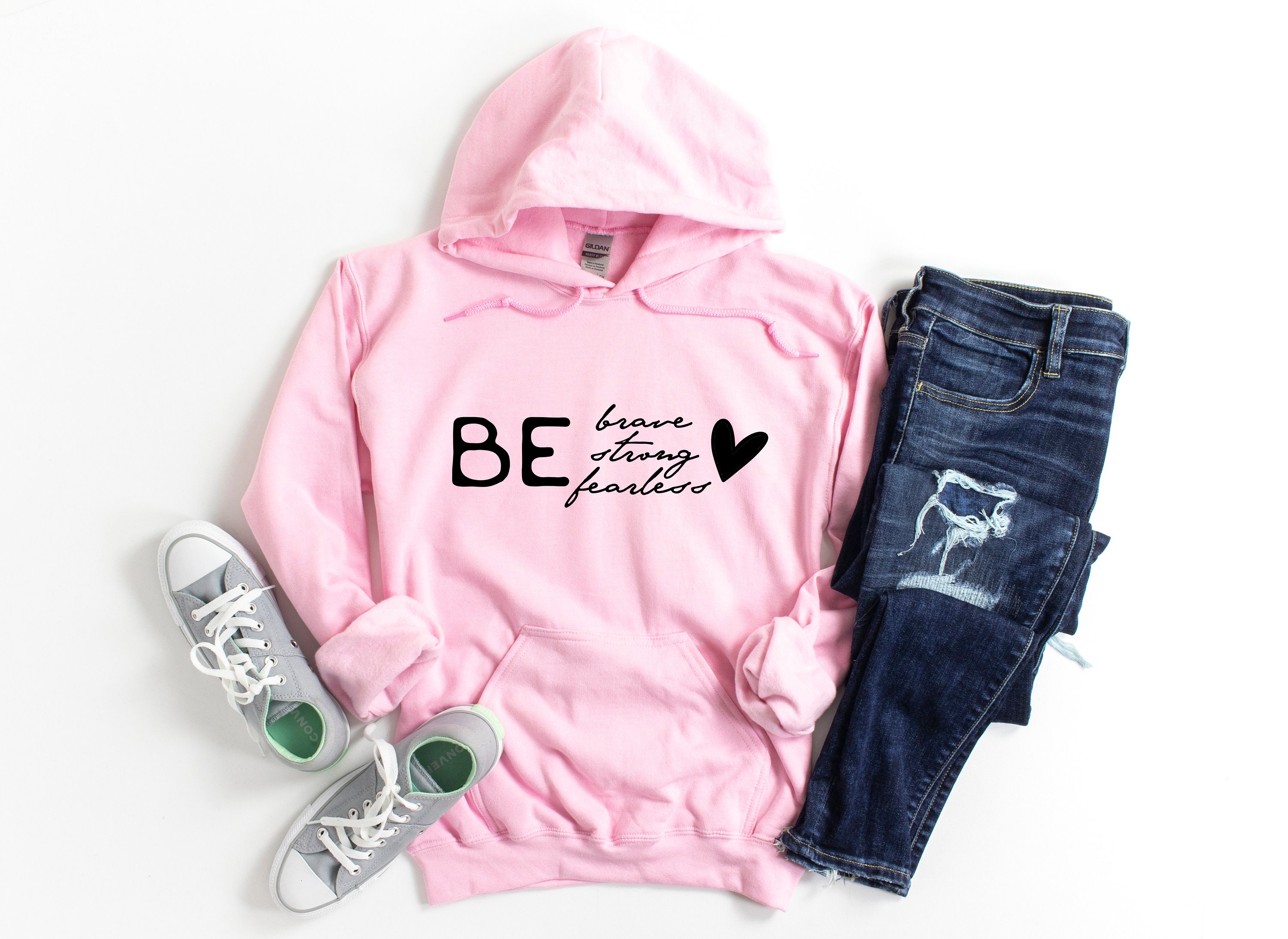 Be Brave - Inspired By Lady Gaga - Sustainably Made Unisex Premium Sweatshirt