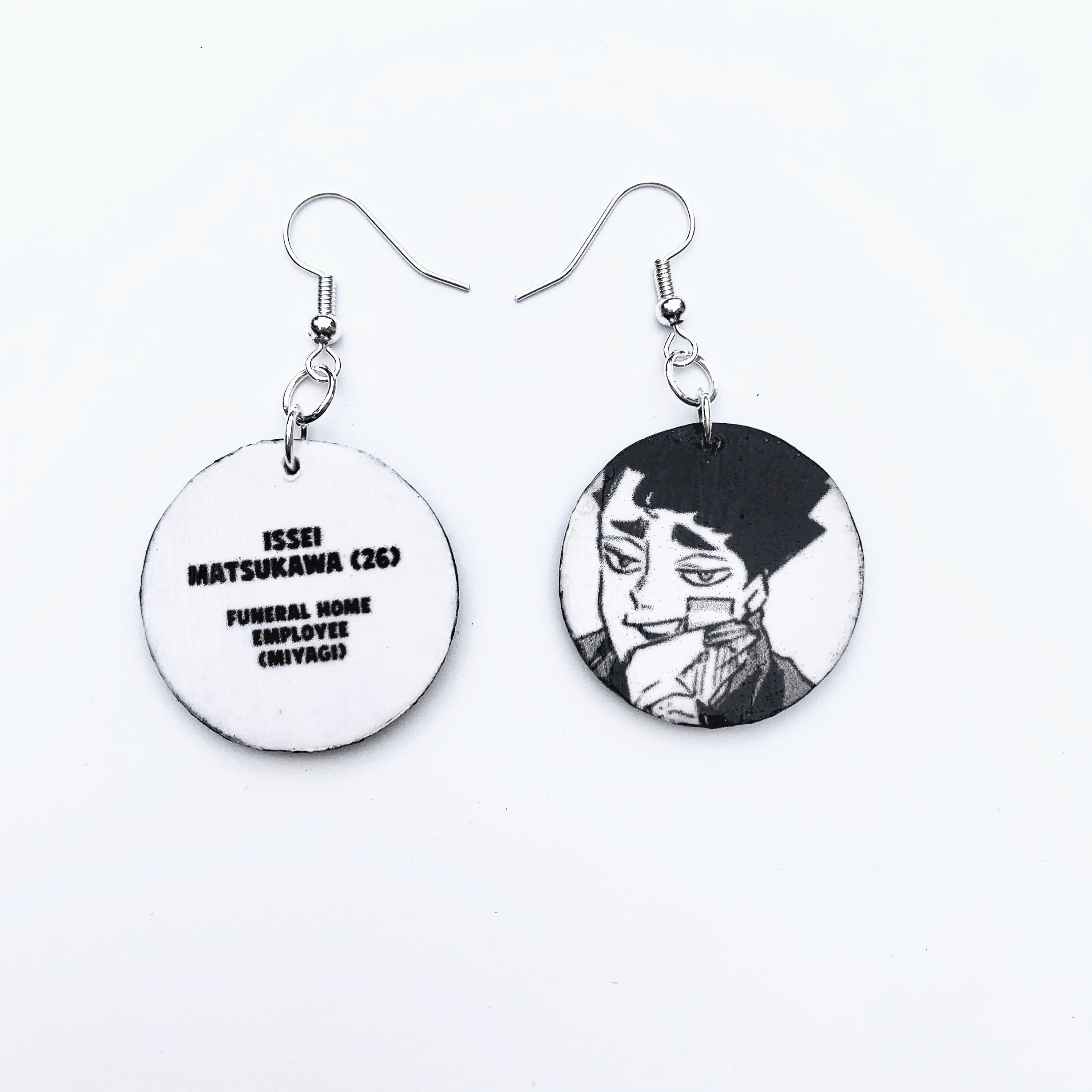 Haikyuu Timeskip Earrings Haikyuu Character Earrings Etsy