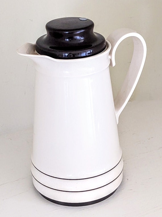 Vintage 1970's Thermos Coffee Carafe Urn Pitcher 810 Made in West