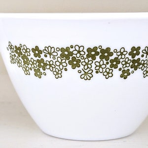 Vintage Corelle Spring Blossom Coffee Cup: 1970s Milk Glass