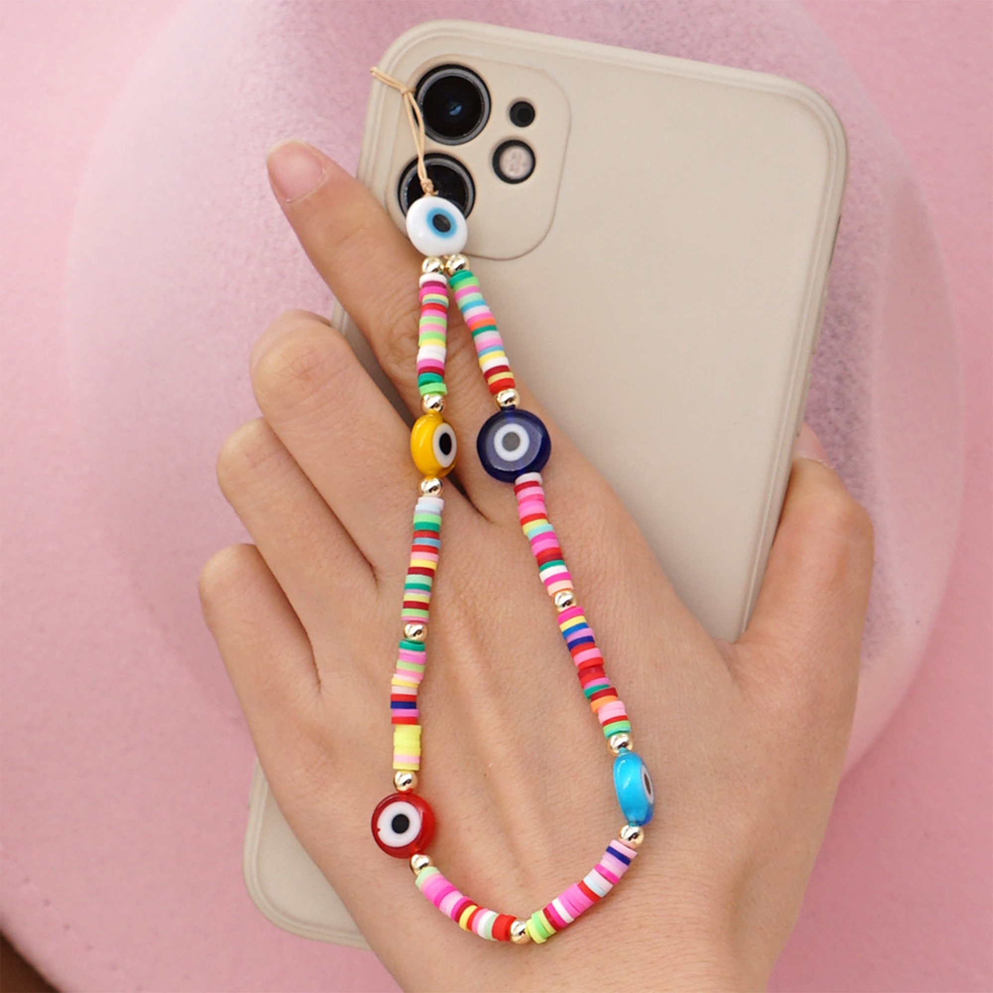 Colourful Phone Ipad Charm Strap Wristlet – ilekedi