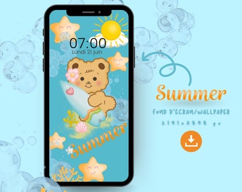 Fond D Ecran Kawaii Etsy