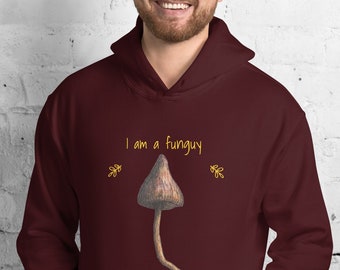 Lustiger Scherzpilz Unisex Hoodie, ich bin ein funguy