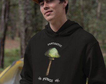 Fantastischer Pilz Unisex Hoodie, psychedelisches Design