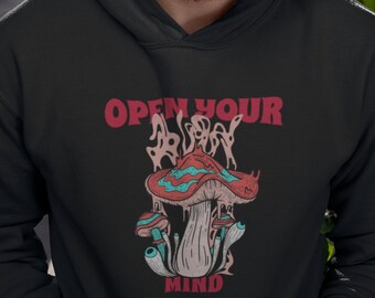 Zauberpilz Unisex Hoodie, Open your mind