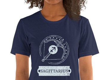 Zodiac sign Sagittarius Unisex t-shirt, Horoscope