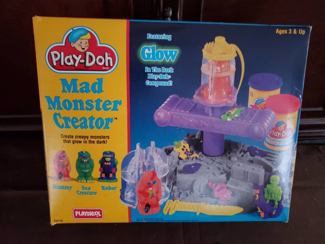 Playdoh Mad Monster Creator 1994 Etsy